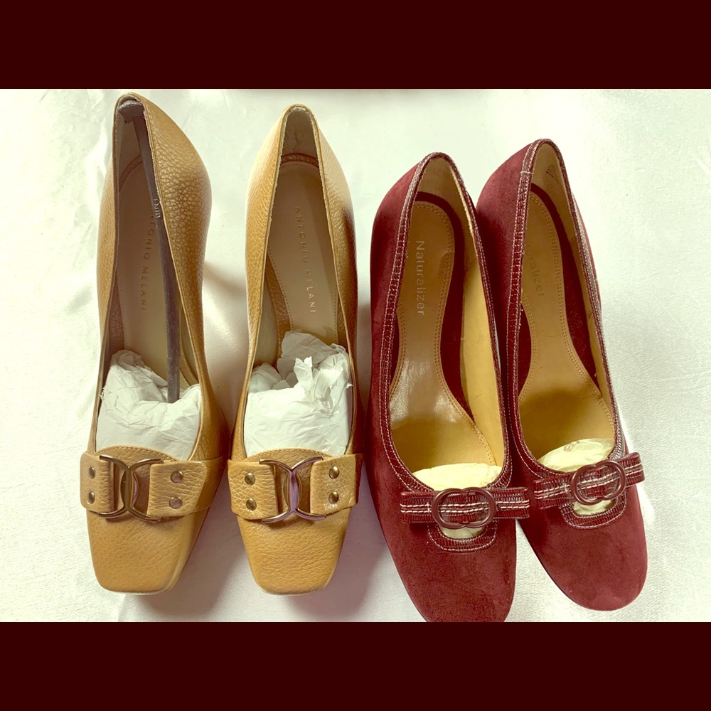 Antonio Melani and Naturalizer high heel shoes